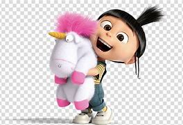Image result for Teenage Girl Holding Despicable Me Unicorn Fluffy