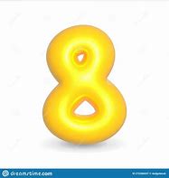 Image result for Balloon Number 8 Yellow