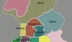 Image result for Taipei District Map