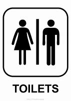 Image result for Do Not Use Toilet Sign