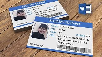 Image result for How to Make ID Card in Word