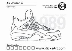Image result for Jordan IVs Coloring