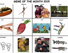 Image result for Memes of 2019 by Month