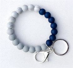 Image result for Silicone Keychain Bracelet