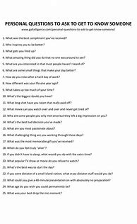 Image result for Ask Me Personal Questions