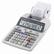 Image result for 2 Color Printer Ribbon for Sharp El 1750P 3 Adding Machine