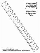 Image result for Ruler Cut Out Template