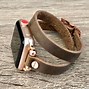 Image result for Leather Skinny Apple Watch Bands for Women