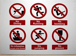 Image result for Do Not Run Sign