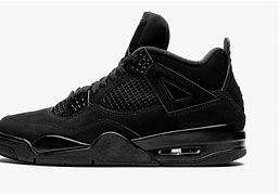Image result for All-Black Jordan 4S