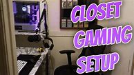 Image result for Closet Gaming Setup