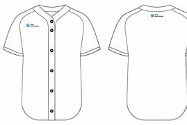 Image result for Blank Baseball Jersey Template