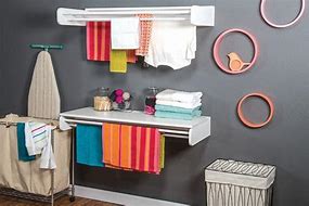 Image result for Laundry Drying Rack for Reach in Closet