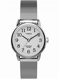 Image result for Ladies' Classic Silver Timex