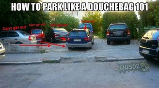 Image result for Funny Parking On People's Property