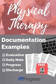 Image result for Foto Images Examples Physical Therapy Documentation