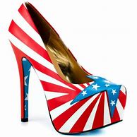 Image result for Flag Square Clothing Heels