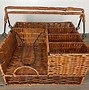 Image result for Wicker Desk Organizer Set