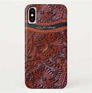 Image result for Apple iPhone X Leather Case Wester Design