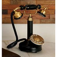 Image result for Wooden Vintage Phone