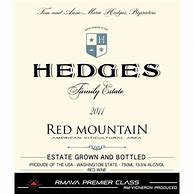 Hedges Family Estate Merlot Red Mountain Reserve に対する画像結果