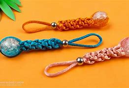 Image result for Lanyard Keychain Braided