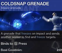 Image result for Cold Snap Grenade