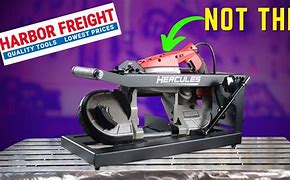 Image result for Tray Harbor Freight Band Saw