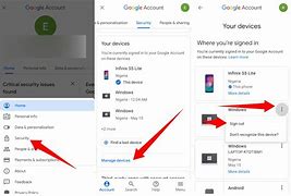 Image result for How to Remove Mobile From Google Account