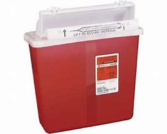 Image result for Red Sharps Container