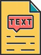 Image result for Text Icon Vector