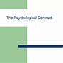 Image result for Psychological Contract Definition