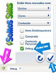 Image result for How to Access Debug Sims 4