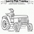 Image result for Tractor with Trailer Coloring Page