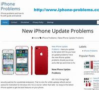 Image result for iPhone 6 New Update Problems