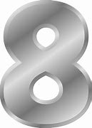 Image result for Transparent Football Number 8