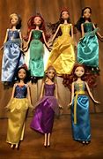 Image result for Disney Princess Sparkle Dolls