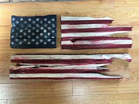 Image result for Drift Wood American Flag