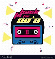 Image result for 80s Music Vector