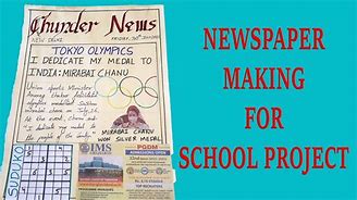 Image result for Homemade Newspaper for Kids