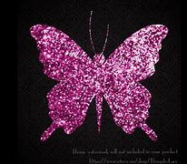 Image result for Pink Glitter Butterflies