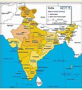 Image result for India Map with Nat