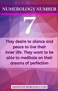 Image result for Number 7 Meaning
