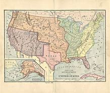 Image result for USA Map 1890