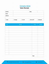 Image result for Sales Receipt Template Free PDF
