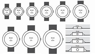 Image result for 49Mm Size Chart in Smaet Watch