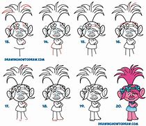 Image result for Poppy Trolls Drawing