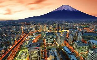 Image result for Yokohama Skyline Mt. Fuji