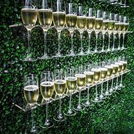 Image result for Standing Wall of Champagne