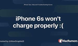 Image result for iPhone 6s Out of Charge